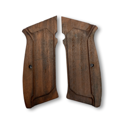 ZIB Grips for CZ 75 85 SP-01 Full Size Brown Beech Checkered CZ