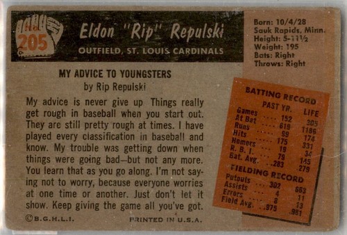 1955 Bowman BB 130-320 Mantle-Mays-Robinson-Williams-Kaline-Berra-Rizzuto-Kiner - Picture 202 of 352