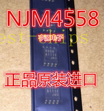 20 PCS NJM4558M SMD SOP-8 Dual Operational Amplifiers G3 #K1995