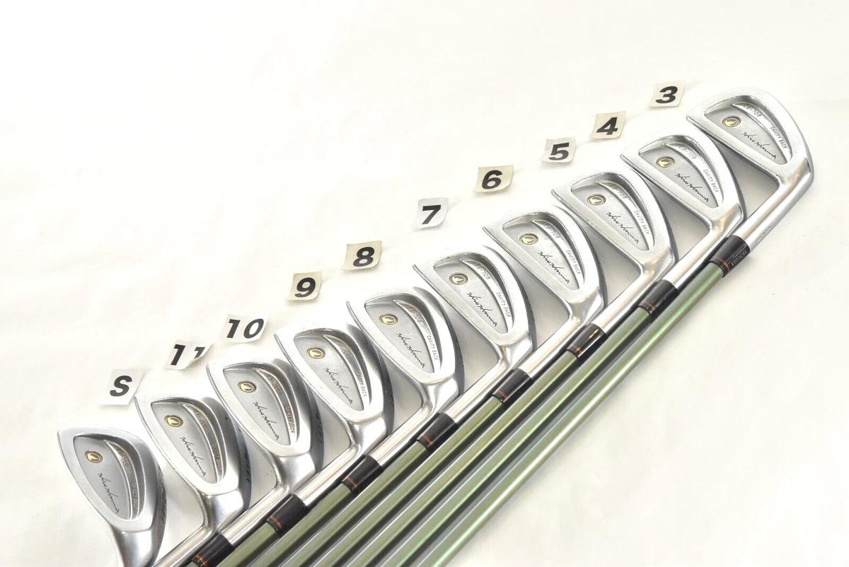 Honma LB-708 Cavity Back 10 Stück 3-Sw RH Golfschläger 1 Stern Schaft R-1 Eis...