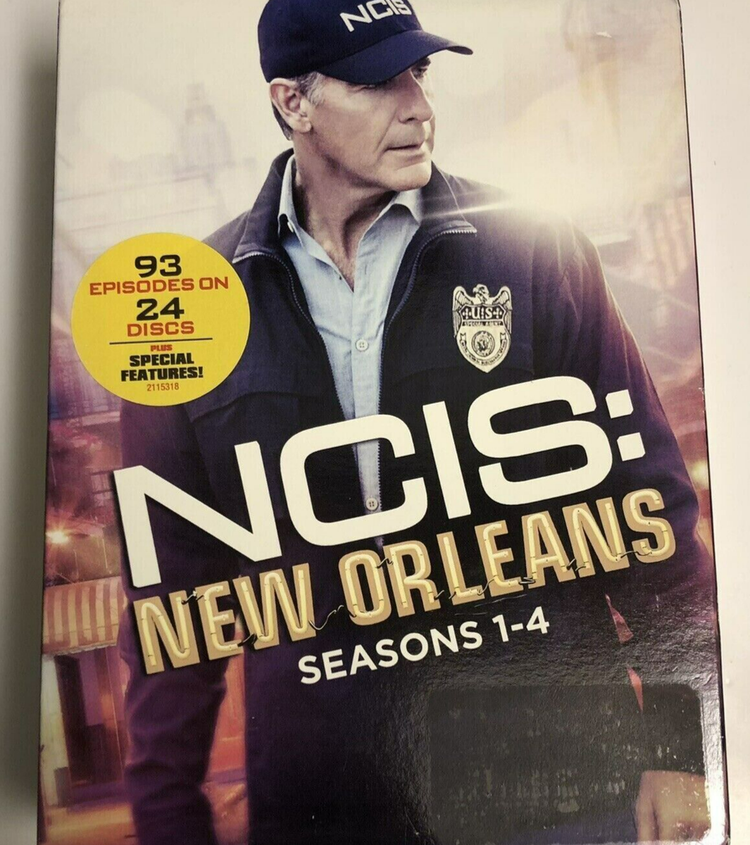 NCIS: New Orleans - Complete Seasons 1-4 DVD TV Series (24 Disc