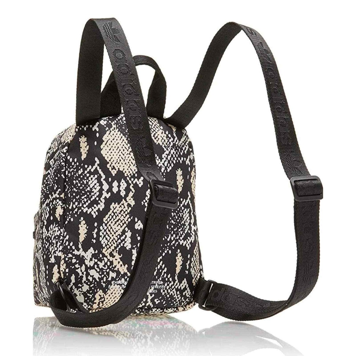 Addidas Originals Trefoil 2.0 Mini Backpack Python Black-Sand Adidas Originals Trefoil 2.0 Mini Travel Backpack Python  main image 3
