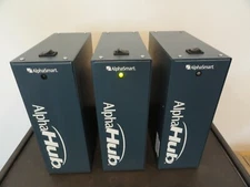 Lot of 3 AlphaSmart ACC-AH02-HB Alpha Hub w/standard power cables