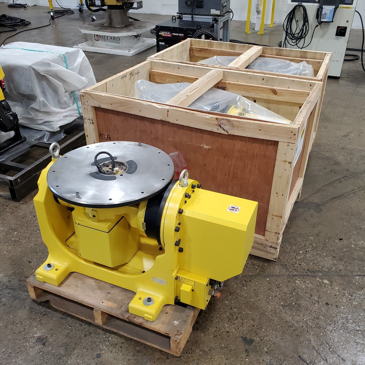 FANUC 2-Axis Servo Positioner 500kg Capacity Weld Positioner NEW