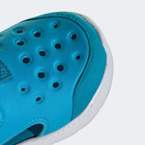 adidas Originals Baby Kinder 360 Sandale Badeschuhe Urlaub Jungen Adilette Blau - Bild 6 von 7