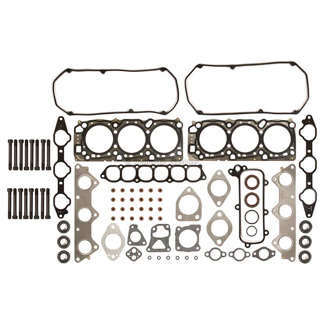 Compatível com 99-05 Mitsubishi Eclipse Galant Dodge Stratus 3.0L conjunto de parafusos de junta de cabeça - Imagem 2 de 4
