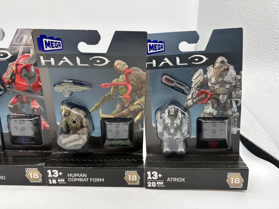 Mega Construx Halo Minifiguras Héroes Serie 18 Juego Completo de 5 NUEVO Foto 4 de 4