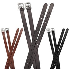 Soft Leather Stirrup Leathers with Stainless Steel Hardware, These 1 Wide Leathe