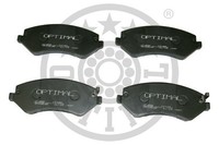 Optimal BP-12120 BremsklöTze, BremsbeläGe Vorne FüR Chrysler Voyager IV (Rg, Rs)