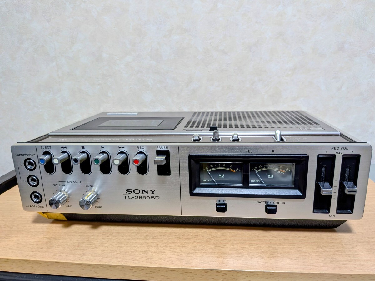 SONY TC-2850SD など　5台まとめ売り SONY TC-2850SD Stereo Cassette Deck Tape Recorder w/ Power