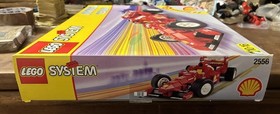 LEGO 2556 Model Team F1 Ferrari Formula Racing Car Shell Open Box Sealed Bags