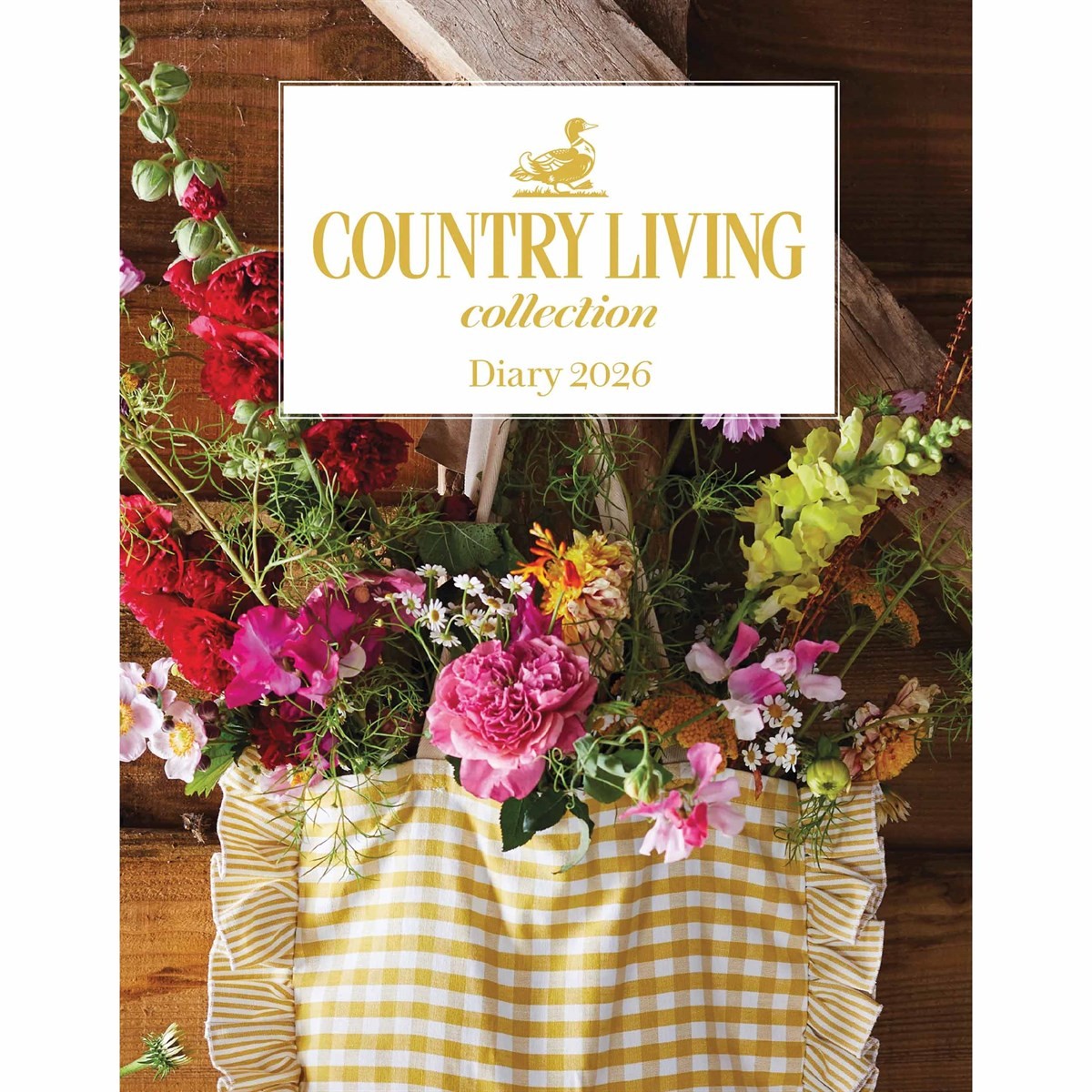 Country Living A5 Deluxe Diary 2026, Deluxe Diaries, Week To View, Gift