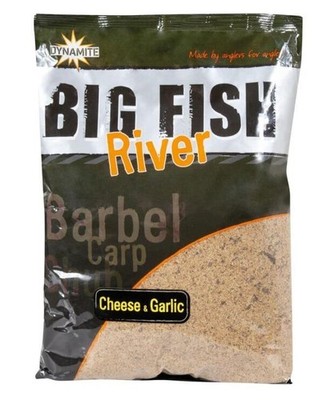Dynamite Baits Big Fish River Groundbait 1,8kg Cheese & Garlic Feederfutter