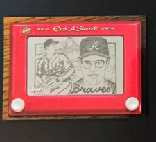 1998 Topps Etch A Sketch Greg Maddux Card #ES-4 near mint-mint
