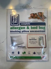 Clean Rest King 20"x36" Blocking Pillow Encasement