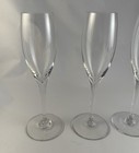 4 Baccarat St Remy St. Remy 6 Oz Champagne Fluted Glasses Signed France — photo 2