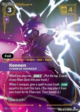 Kennen, Storm of Shuriken #113 Prices | Riftbound Vendetta