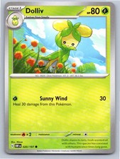 2023 POKEMON DOLLIV OBSIDIAN FLAMES 020/197 COMMON NM A14140 FREE S&H