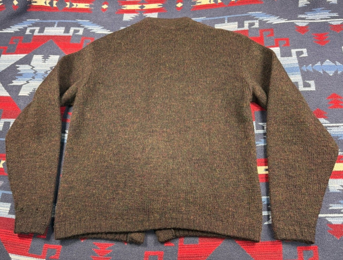 Vintage 60s McGregor Mohair Cardigan Cobain Sweater Grunge Men's
