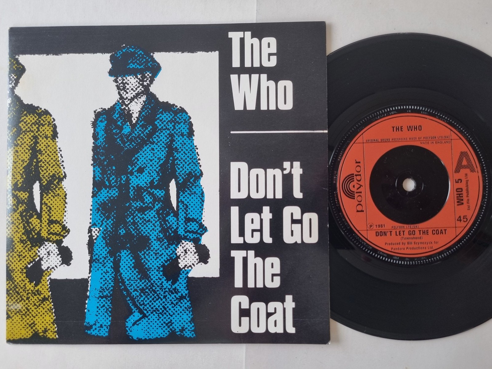 The Who - Don't Let Go The Coat 7'' Vinyl UK