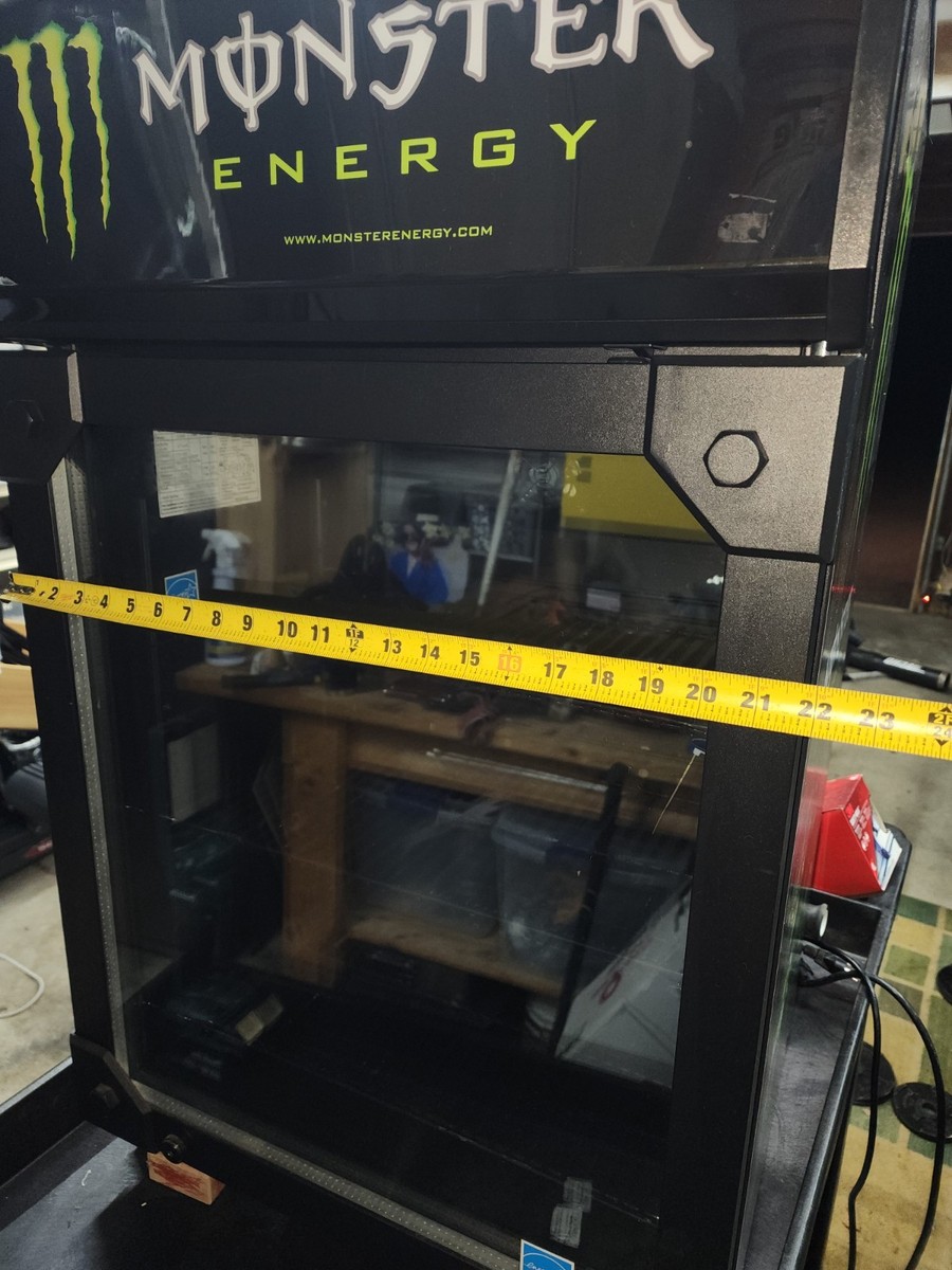 Mini Fridge Monster Energy Drink IDW Cooler Refrigerator Model G