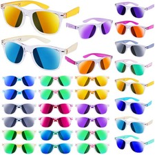 28 Pack Neon Party Sunglasses Retro Party Favor Sunglasses for Birthday