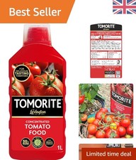 Seaweed-Enriched Tomorite Liquid Fertilizer 1L for Delicious Tomatoes & Veggies 7.99 per litre
