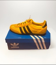 Adidas Originals Japan Leather Shoes Women's Size 5.5 Yellow/Black
