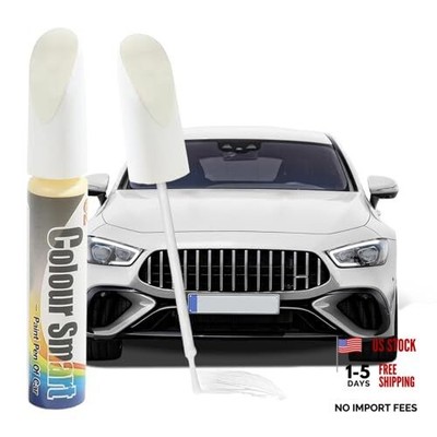 Touch Up Paint for Cars, Car Paint Scratch Repair, Two-In-One Car Touch White