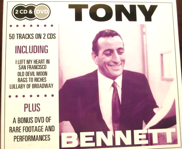 Tony Bennett -  2 x CD / 1 x  DVD Set - 2014 - Rare DVD Live Concert + 50 Tracks