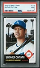 2024 Topps Living Set 🔥SHOHEI OHTANI🔥 1st Dodger Card PSA 9 🌟 Mint