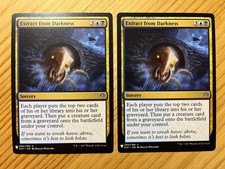 MTG Magic 2x Extract from Darkness (Archenemy: Nicol Bolas - Mystery Booster) En
