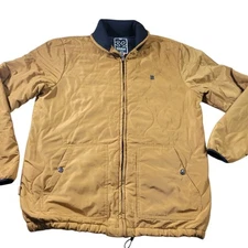 THIRTYTWO Snowboard Jacket Mens Medium Brown Ski Outdoors Fleece Lined 