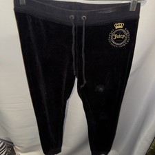 Juicy Couture Black Label Women's Joggers, Velour XS Pants