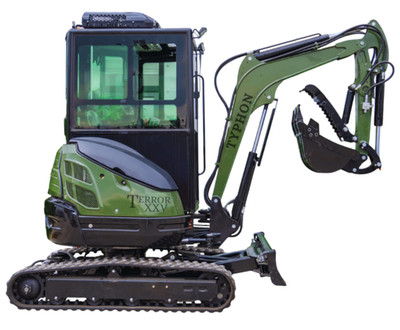 TYPHON TERROR XXV Diesel Mini Excavator 2.7 Ton, 25.1 hp Kubota