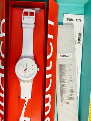 Limited Swatch Watch Automatic SISTEM51 SISTEM WHITE 2014 SUTW400 NEW