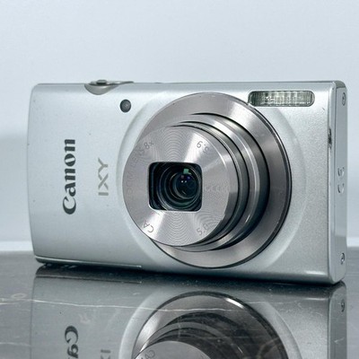 Canon IXY 180 PowerShot ELPH 180 IXUS 175 Digitalkamera Silber Guter Zustand