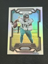 Evan Engram 2023 Panini Prizm #135 Silver Prizm - Jacksonville Jaguars