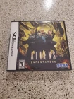 Nintendo DS Sega Video Game - Aliens Infestation - Complete