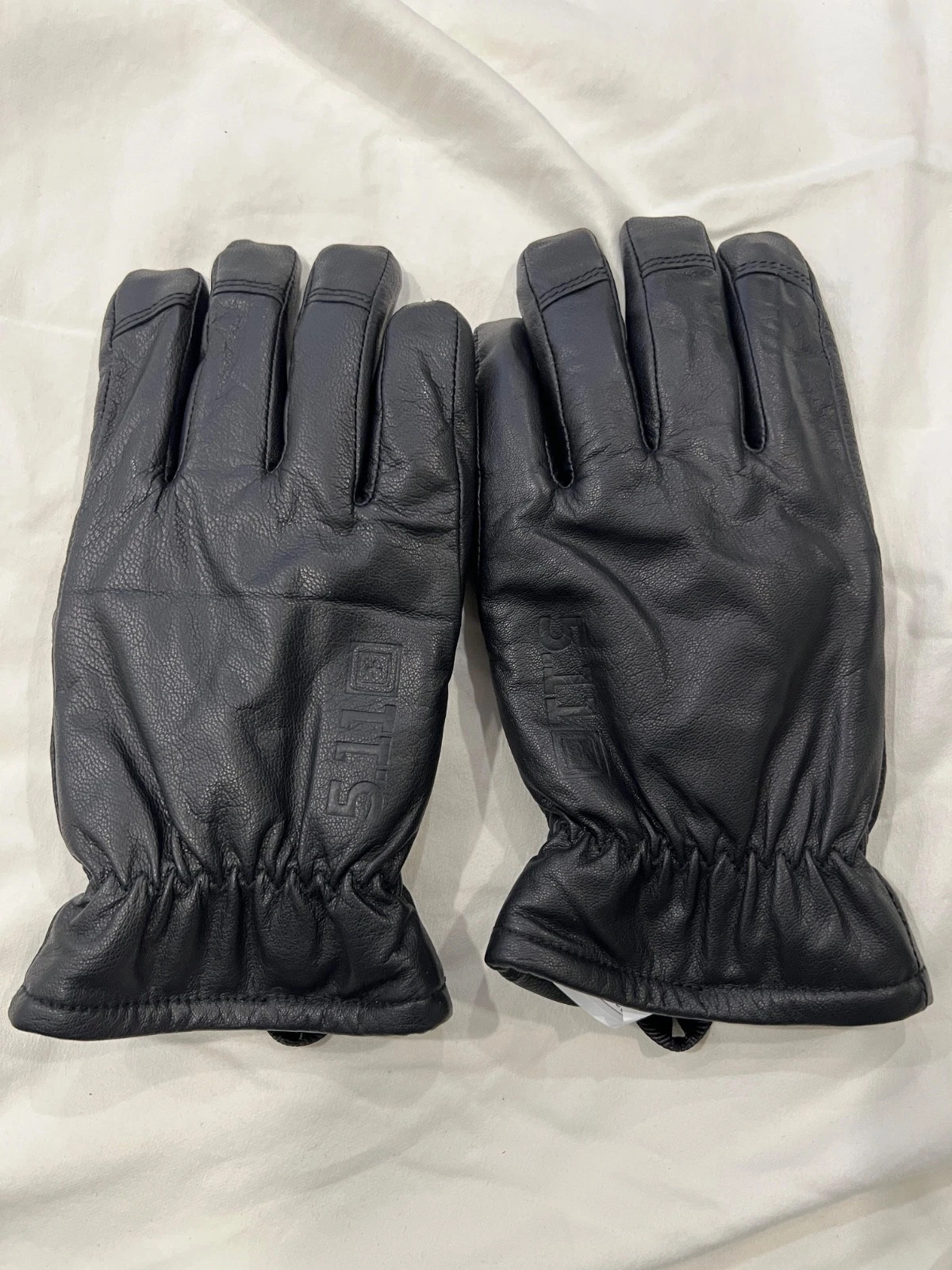 NEW 5.11 Tactical Patrol CR Insulated Gloves Leather Black Medium (Rare Samples)