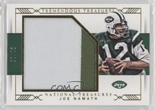 2017 Panini National Treasures Tremendous Prime 21/25 Joe Namath #36 HOF 0c3