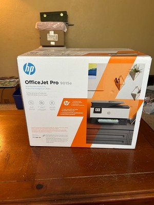 HP Office Jet Pro 9015e Color Inkjet All-In-One Printer. New/Sealed .. White