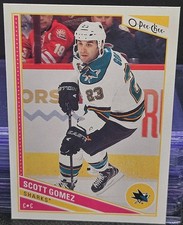 13-14 O-Pee-Chee Scott Gomez 🚨🚨🚨 San Jose Sharks 