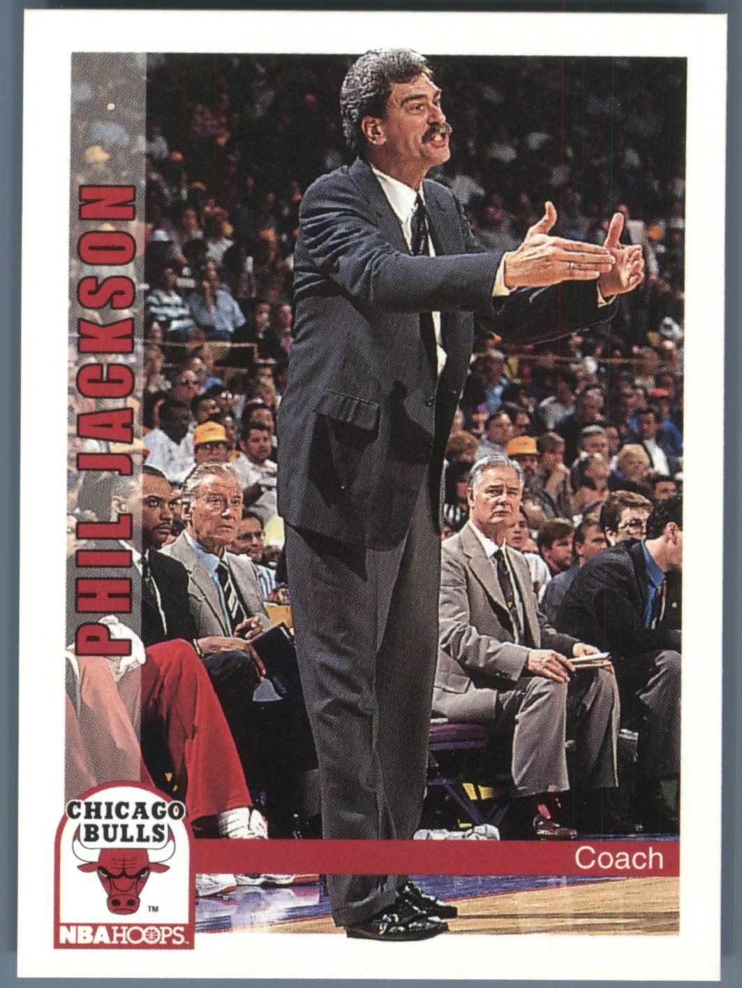 1992-93 Hoops #242 Phil Jackson
