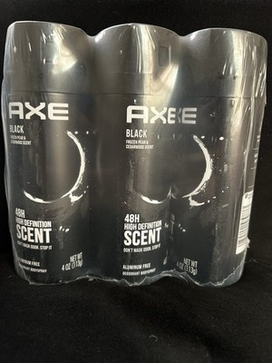 AXE Black 48-Hour Fresh Deodorant Body Spray Fragrance for Men - 150ml - 3 Pack