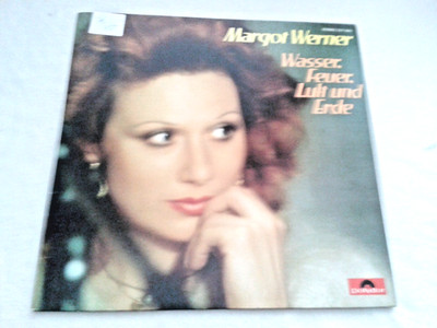 LP Margot Werner - Wasser, Feuer, Luft und Erde - Deutschland - 1976  K3