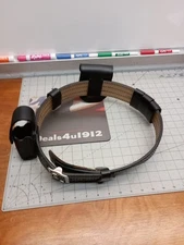 Police Security Black JAY-PEE Belt with handcuff case Loops and Holder Size 34