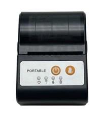 Portable Bluetooth Handheld Receipt Printer with Microcontroller and Mobile App