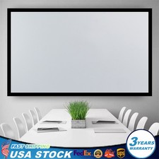 135" Inch HD Home Theatre TV Projection Fixed Aluminum Frame Projector Screen