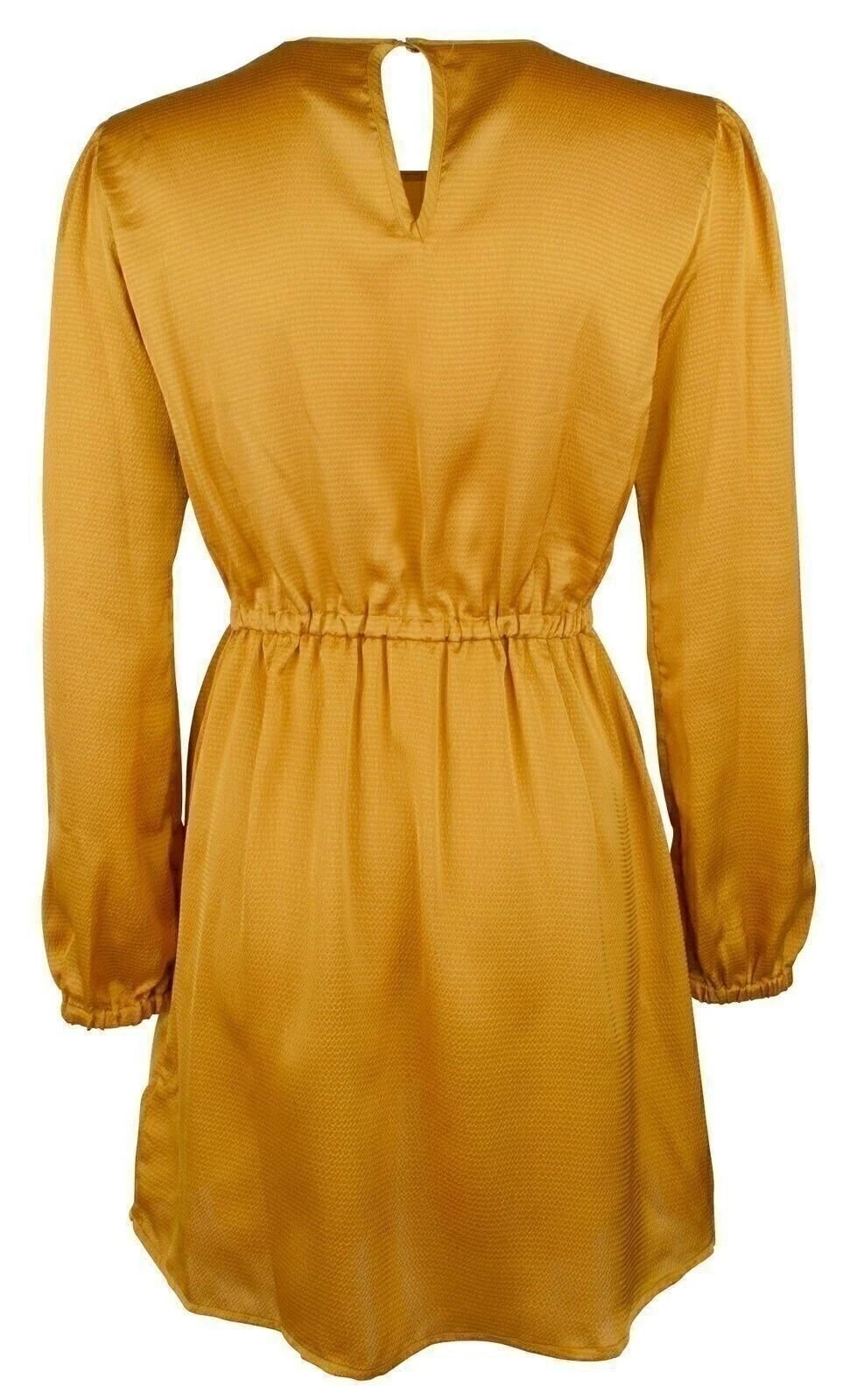 Abito donna Michael Kors manica lunga raso balza